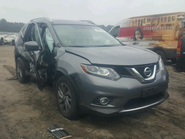 5N1AT2MV3GC860220 - 2016 NISSAN ROGUE S GRAY photo 1