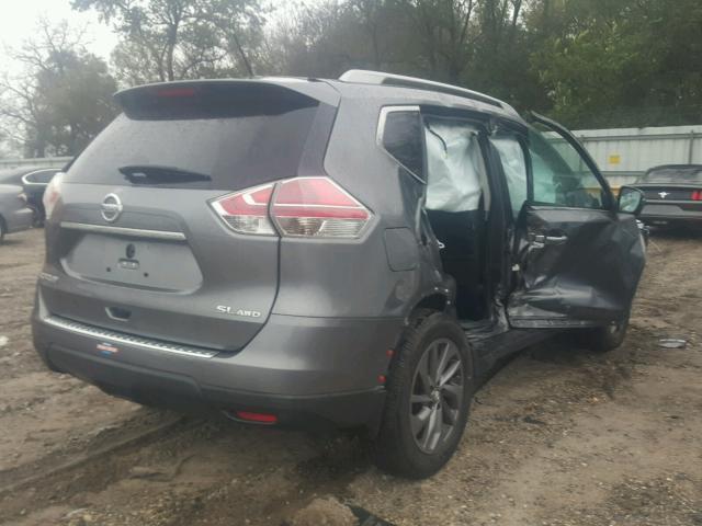 5N1AT2MV3GC860220 - 2016 NISSAN ROGUE S GRAY photo 4