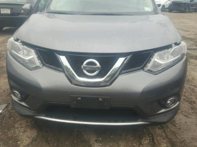 5N1AT2MV3GC860220 - 2016 NISSAN ROGUE S GRAY photo 7