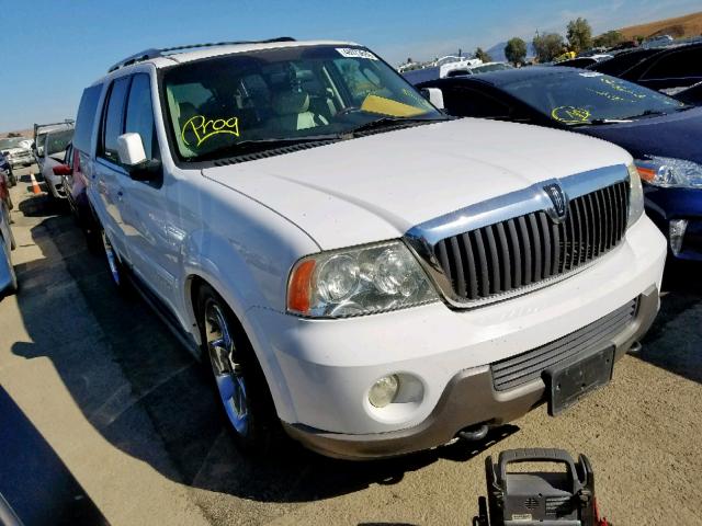 5LMFU27R83LJ20882 - 2003 LINCOLN NAVIGATOR WHITE photo 1