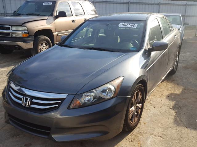 1HGCP2F45CA209488 - 2012 HONDA ACCORD LXP GRAY photo 2