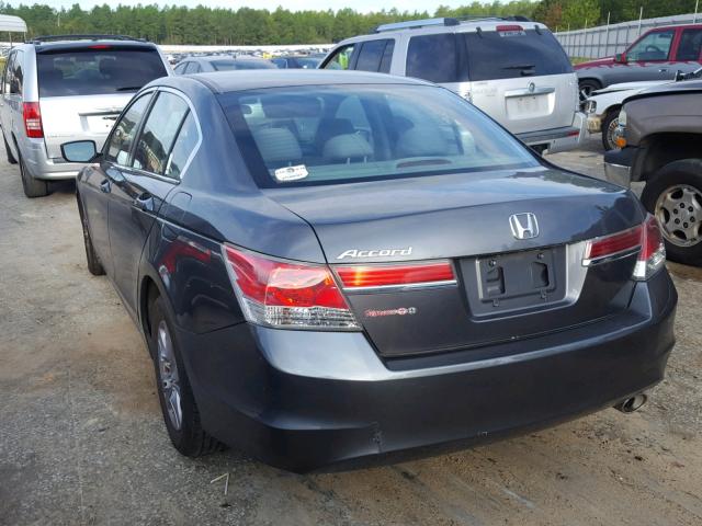 1HGCP2F45CA209488 - 2012 HONDA ACCORD LXP GRAY photo 3