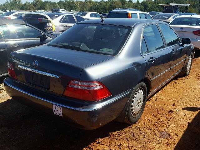 JH4KA96643C001904 - 2003 ACURA 3.5RL GREEN photo 4