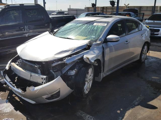 1N4BL3AP6EC287191 - 2014 NISSAN ALTIMA 3.5 SILVER photo 2