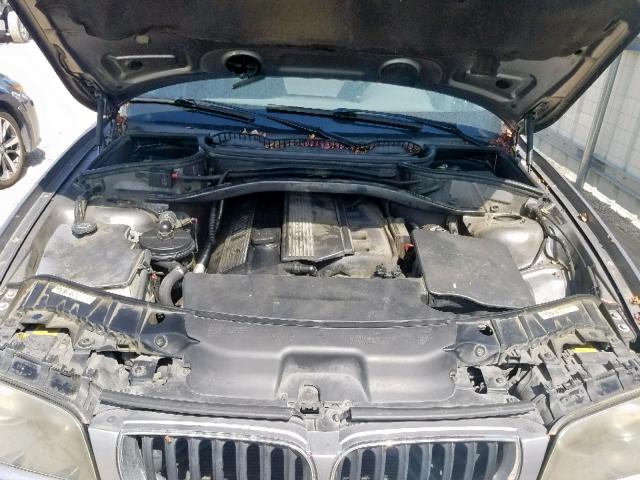 WBXPA93464WC32402 - 2004 BMW X3 3.0I GRAY photo 7