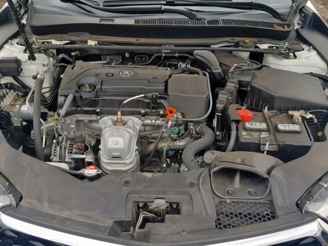19UUB1F59JA001780 - 2018 ACURA TLX TECH WHITE photo 7