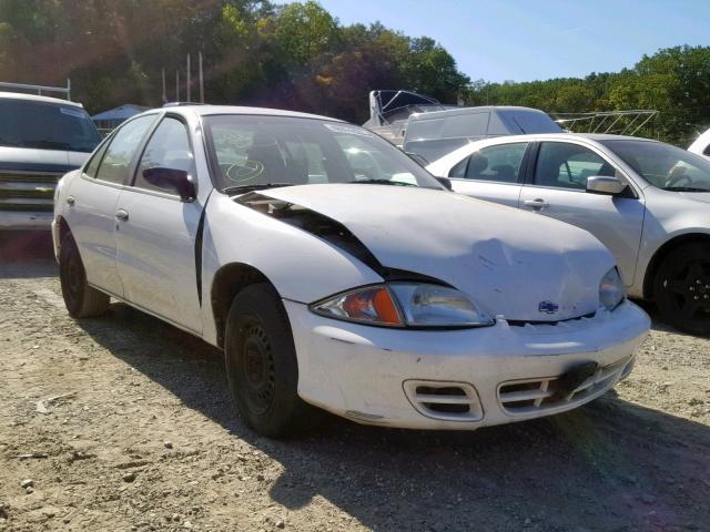 1G1JC524217338008 - 2001 CHEVROLET CAVALIER B WHITE photo 1