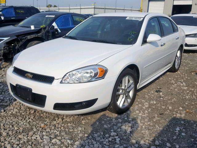 2G1WC5E32C1288378 - 2012 CHEVROLET IMPALA LTZ WHITE photo 2