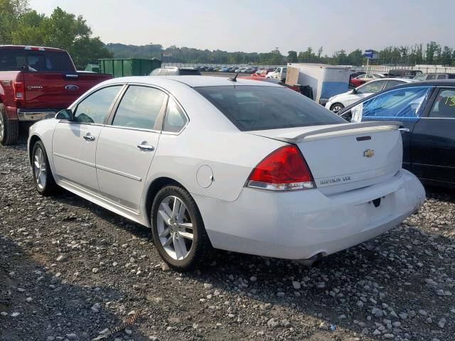 2G1WC5E32C1288378 - 2012 CHEVROLET IMPALA LTZ WHITE photo 3