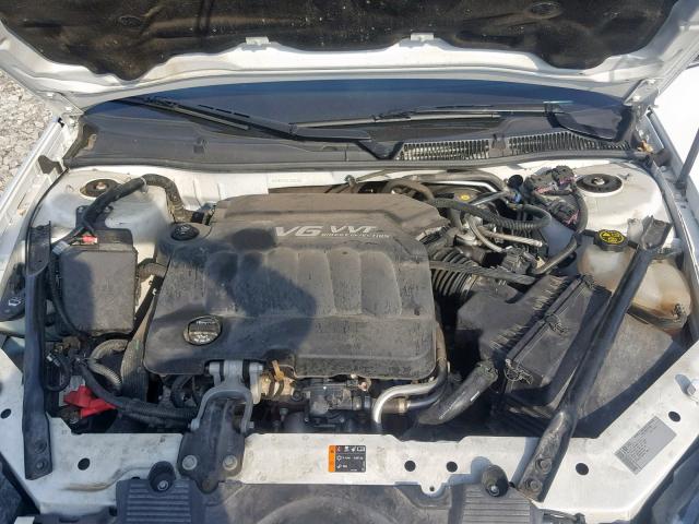 2G1WC5E32C1288378 - 2012 CHEVROLET IMPALA LTZ WHITE photo 7