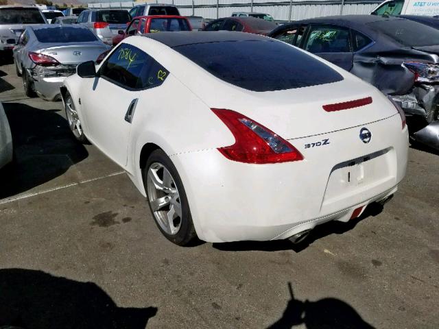 JN1AZ4EH1DM880529 - 2013 NISSAN 370Z BASE WHITE photo 3