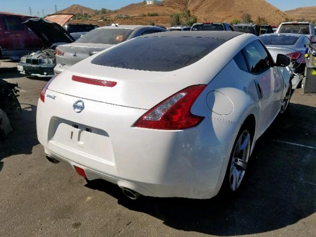 JN1AZ4EH1DM880529 - 2013 NISSAN 370Z BASE WHITE photo 4