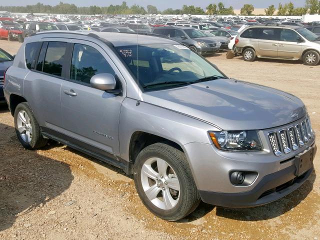 1C4NJDEB3HD106984 - 2017 JEEP COMPASS LA SILVER photo 1