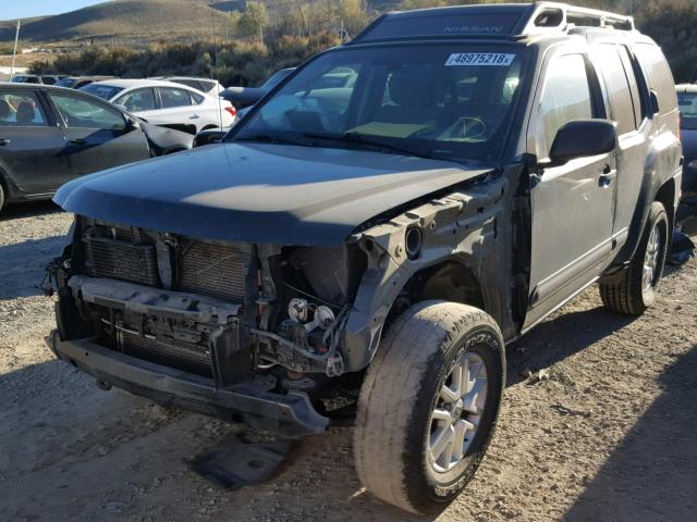 5N1AN0NW3EN803345 - 2014 NISSAN XTERRA X GRAY photo 2