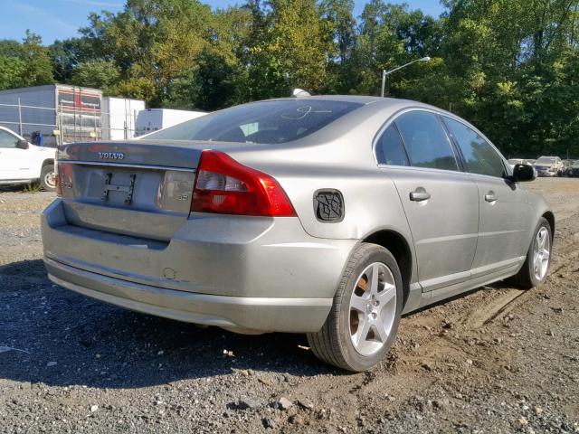 YV1AS982981070279 - 2008 VOLVO S80 3.2 GRAY photo 4