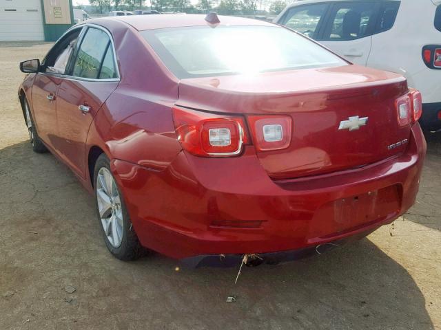 1G11H5SA6DF138363 - 2013 CHEVROLET MALIBU LTZ წითელი ფოტო 3