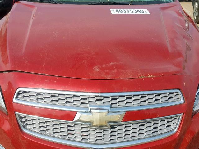 1G11H5SA6DF138363 - 2013 CHEVROLET MALIBU LTZ წითელი ფოტო 7