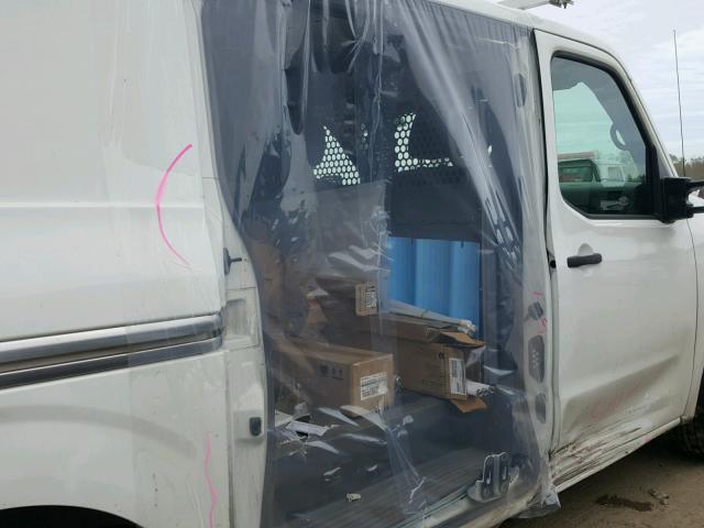 1N6AF0KYXGN816228 - 2016 NISSAN NV 2500 S WHITE photo 9