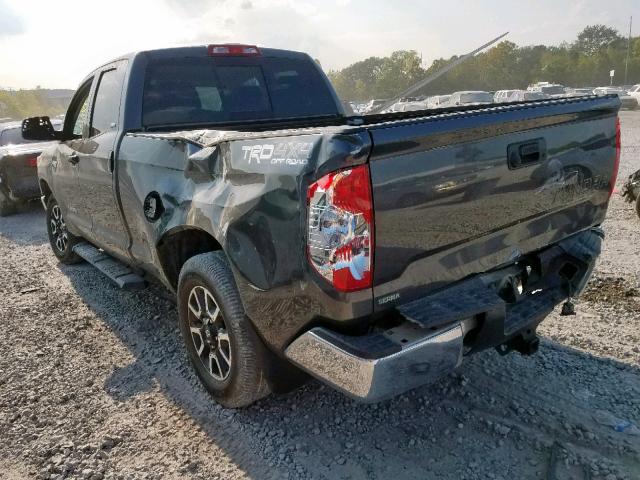 5TFUW5F14JX705213 - 2018 TOYOTA TUNDRA DOU GRAY photo 3