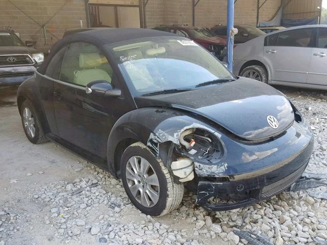 3VWRF31Y89M405610 - 2009 VOLKSWAGEN NEW BEETLE შავი ფოტო 1