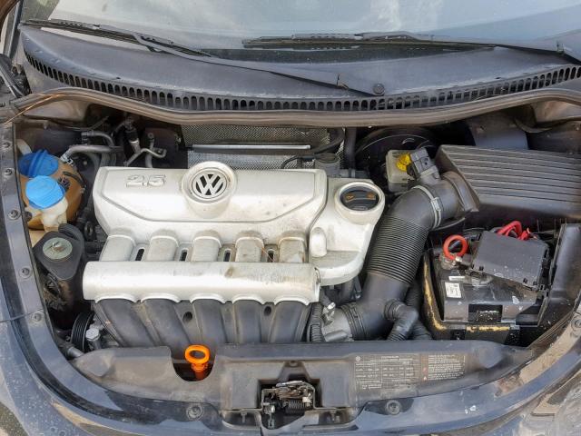 3VWRF31Y89M405610 - 2009 VOLKSWAGEN NEW BEETLE შავი ფოტო 7