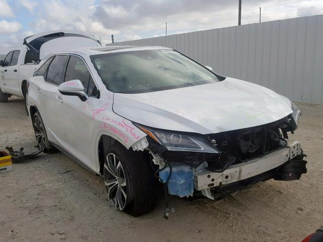 JTJDZKCA0K2015593 - 2019 LEXUS RX 350 L WHITE photo 1