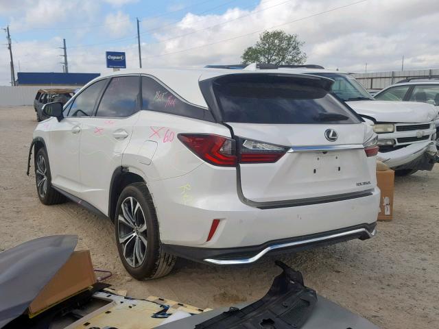 JTJDZKCA0K2015593 - 2019 LEXUS RX 350 L WHITE photo 3