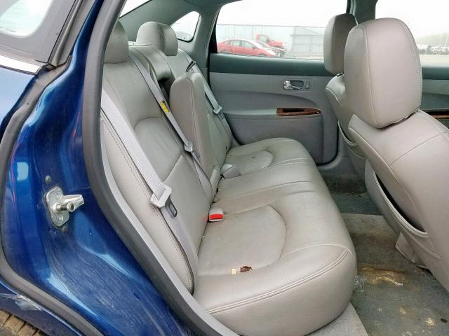 2G4WC532451248464 - 2005 BUICK LACROSSE C BLUE photo 6