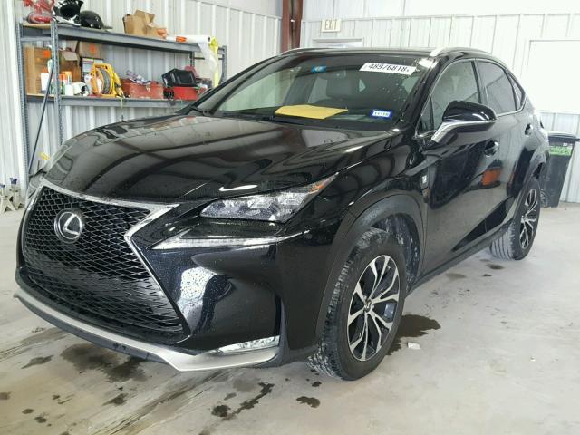 JTJBARBZ0F2017896 - 2015 LEXUS NX 200T WHITE photo 2