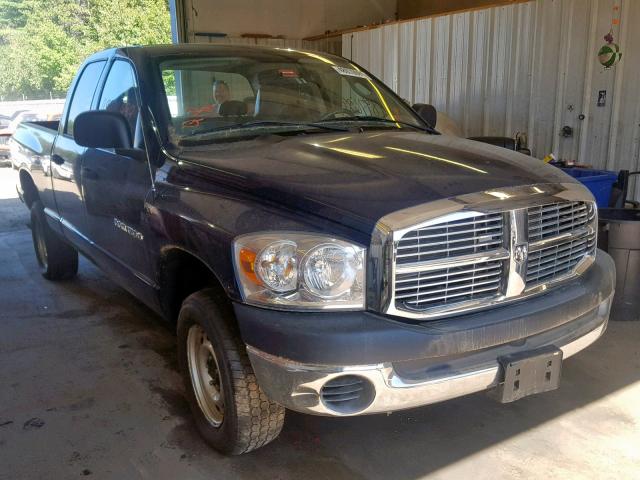 1D7HU182X7J598269 - 2007 DODGE RAM 1500 S BLUE photo 1