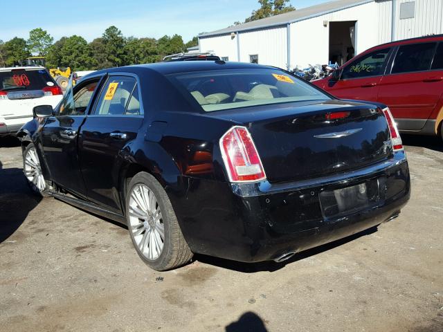 2C3CA6CT2BH514373 - 2011 CHRYSLER 300C BLACK photo 3