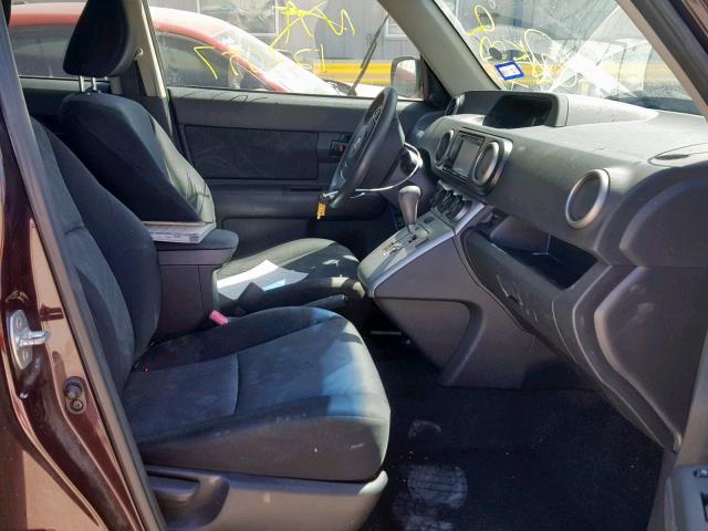 JTLZE4FE7CJ013219 - 2012 TOYOTA SCION XB ბურგუნდია ფოტო 5