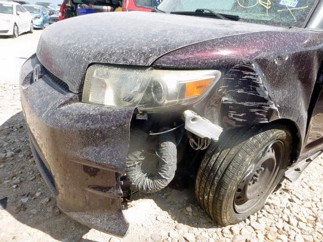 JTLZE4FE7CJ013219 - 2012 TOYOTA SCION XB ბურგუნდია ფოტო 9