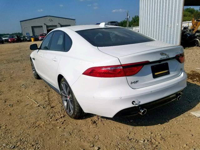 SAJBG4BVXGCY08189 - 2016 JAGUAR XF S WHITE photo 3