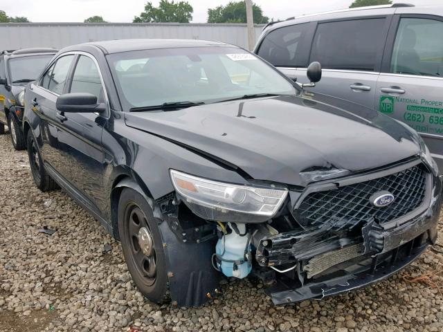 1FAHP2M83DG213358 - 2013 FORD TAURUS POL BLACK photo 1