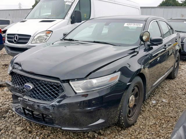 1FAHP2M83DG213358 - 2013 FORD TAURUS POL BLACK photo 2