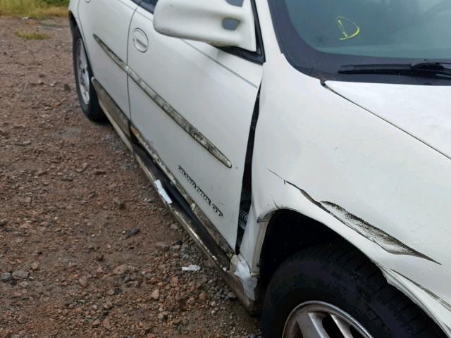 1G2WP52K12F106740 - 2002 PONTIAC GRAND PRIX WHITE photo 9
