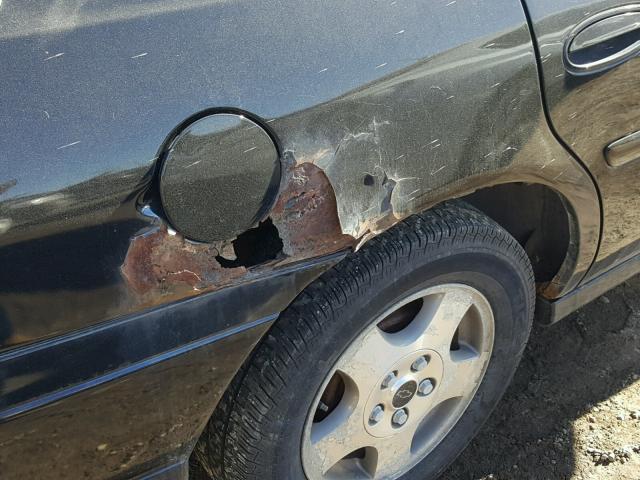 1G1NE52J72M571029 - 2002 CHEVROLET MALIBU LS BLACK photo 9