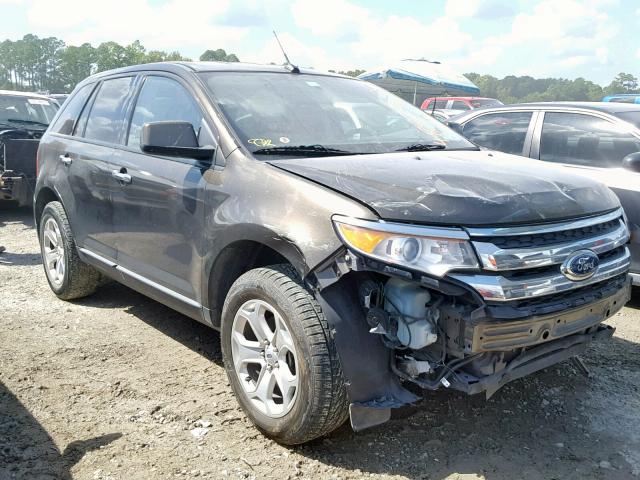 2FMDK3JC1BBA33981 - 2011 FORD EDGE SEL BLACK photo 1