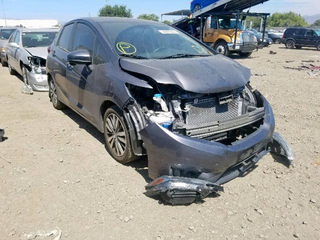 3HGGK5G82FM723017 - 2015 HONDA FIT EX SILVER photo 1