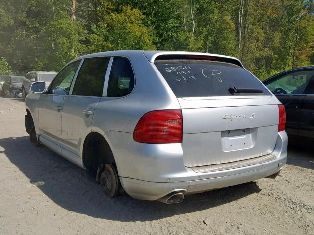 WP1AB29P96LA66837 - 2006 PORSCHE CAYENNE S SILVER photo 3