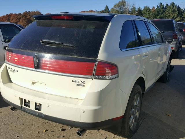 2LMDU88CX8BJ14312 - 2008 LINCOLN MKX BEIGE photo 4