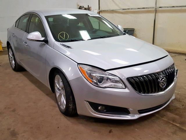 2G4GN5EXXF9298182 - 2015 BUICK REGAL PREM SILVER photo 1