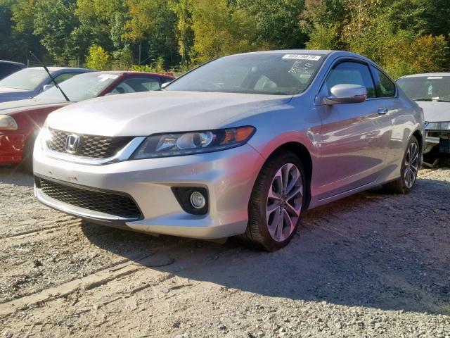 1HGCT2B81EA005570 - 2014 HONDA ACCORD EXL SILVER photo 2