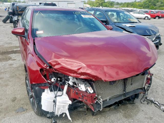 4T1BK1FK3FU557094 - 2015 TOYOTA CAMRY XSE RED photo 1