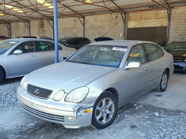 JT8BD69S230174353 - 2003 LEXUS GS 300 SILVER photo 2