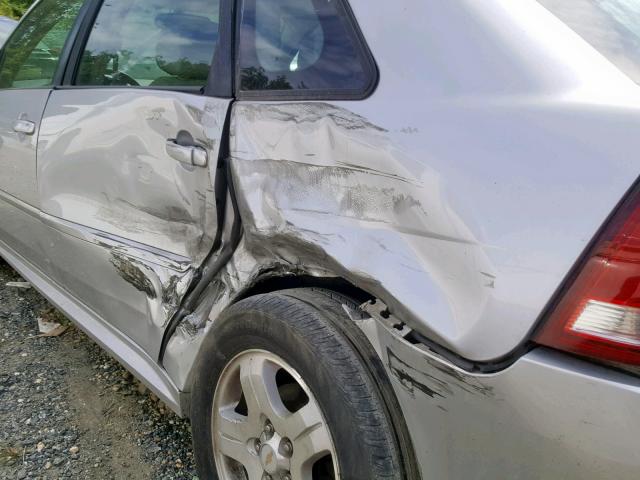 1G1ZU64804F225075 - 2004 CHEVROLET MALIBU MAX 银色 照片 9