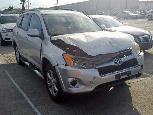 2T3YF4DVXAW028612 - 2010 TOYOTA RAV4 LIMIT SILVER photo 1