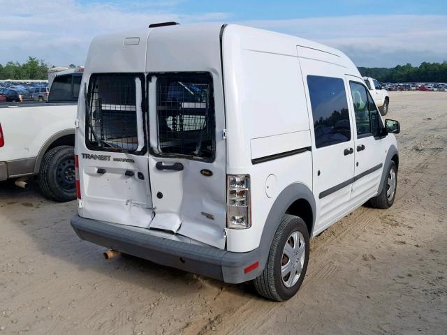 NM0LS6AN0DT136117 - 2013 FORD TRANSIT CO WHITE photo 4