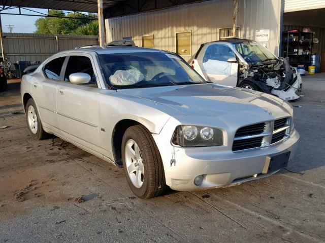 2B3CA3CVXAH118090 - 2010 DODGE CHARGER SX SILVER photo 1